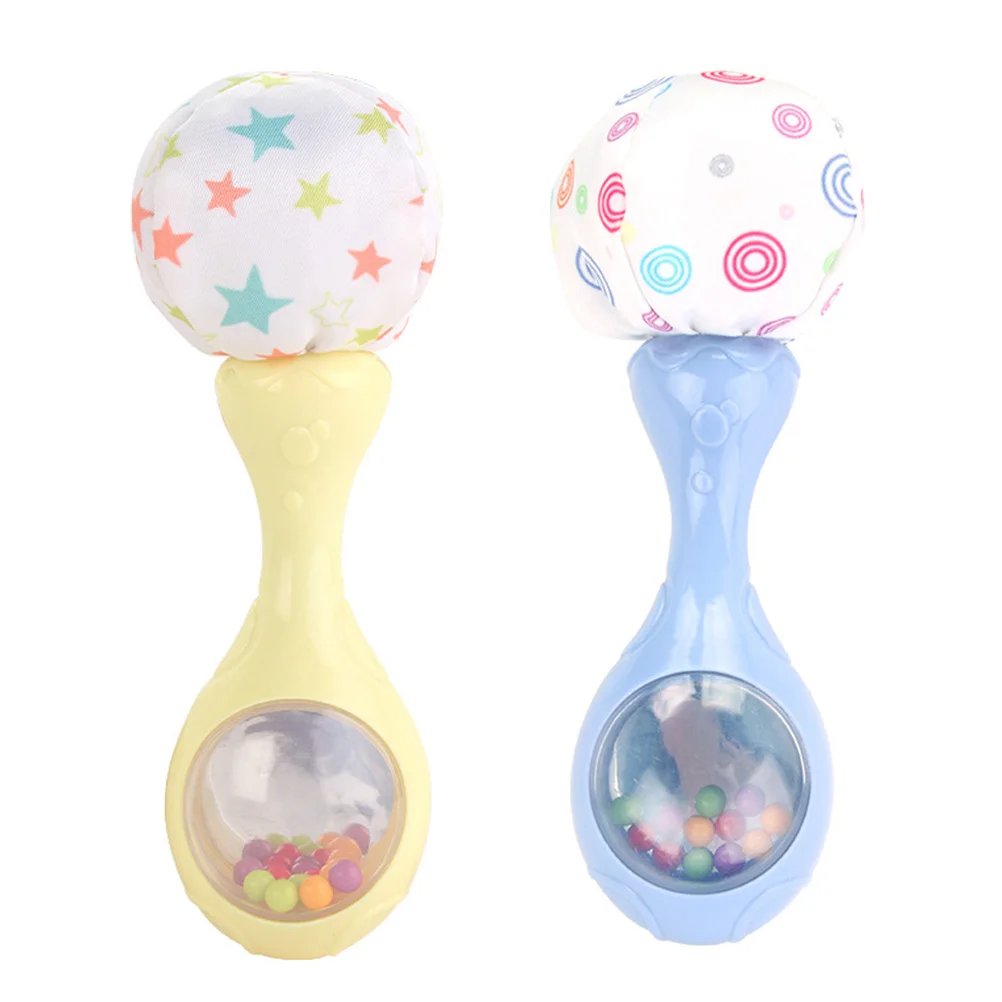 

2pcs Educational Musical Toys Rattles Shaker Infant Rattle Toys Playing Toys