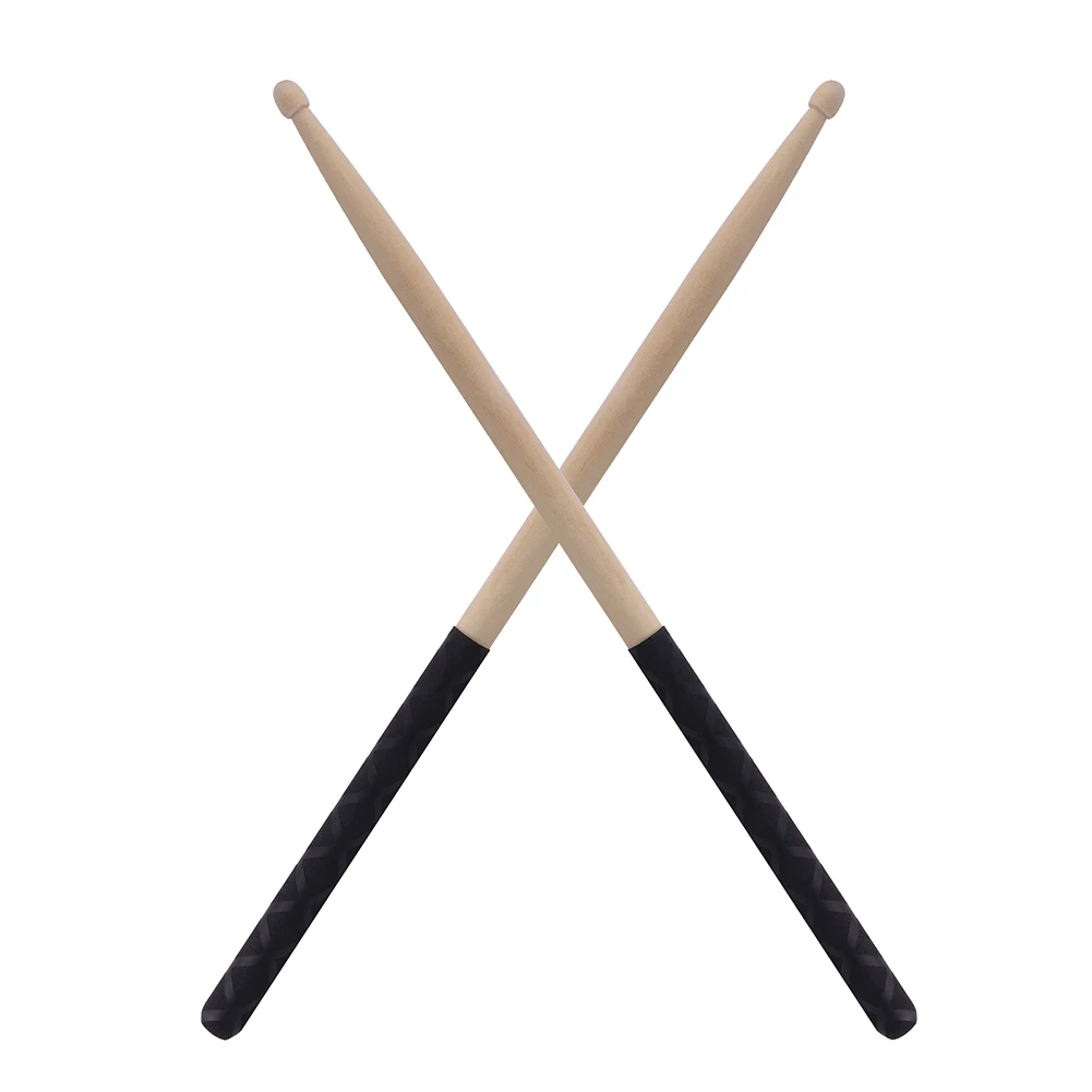 

Sweat Absorbed Drum Stick Drum Stick 1Pair Anti Slip Beginners Drumstick Grip Professional Brand New High Quality