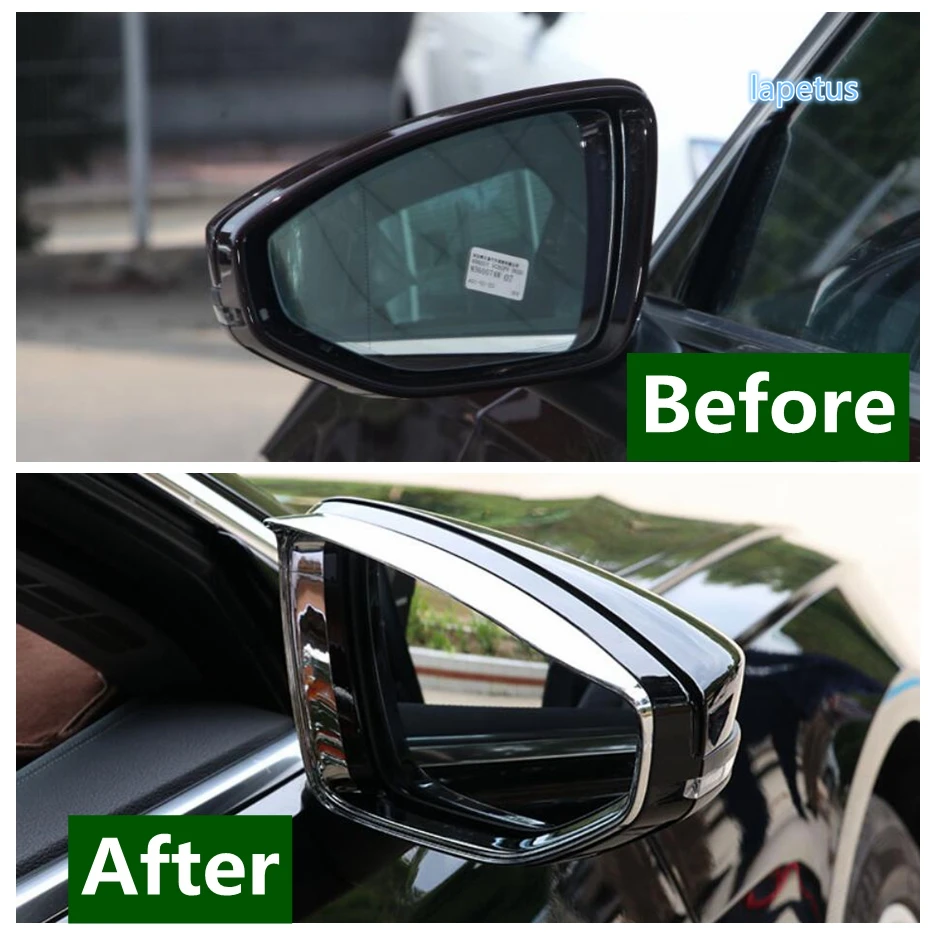 Зеркало заднего вида дефлектор дождя и бровей лезвия защитная крышка зеркала