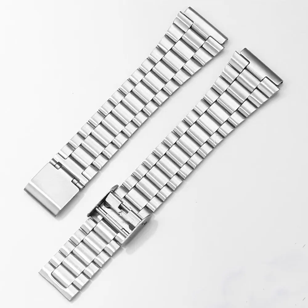 Ремешок из нержавеющей стали 18 мм для Casio F-91W F105/108 A158 A168 AE1200 AE1300 металлический