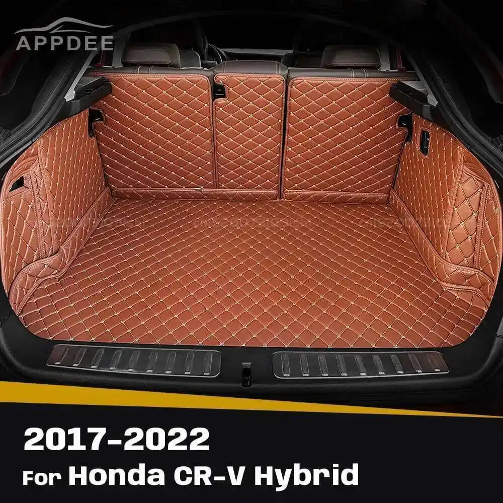 Фото Для Honda CR-V Hybrid 2017 2018 2019 2020 2021 2022, коврик для багажника с полным покрытием, автомобильный багажник, аксессуары для интерьера №1