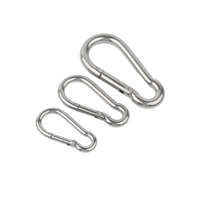 1 шт. трос безопасности из нержавеющей стали 304 крючок с пружиной пряжка подшипник