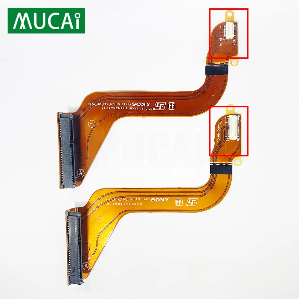 HDD cable For SONY SVS13 SVS13A SVS131 CT SVC131 FPC-270 laptop SATA Hard Drive HDD Connector Flex Cable V120 1P-1123X08-2111