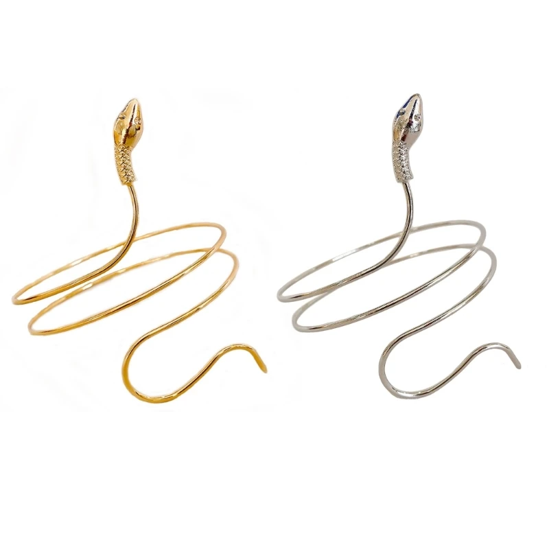 

L93F Punk Malicious Snake Arm Wrap for Women Snake Arm Cuff Armlet Armband