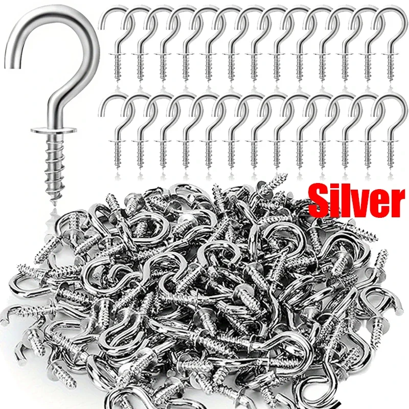 

Железные винтовые крючки