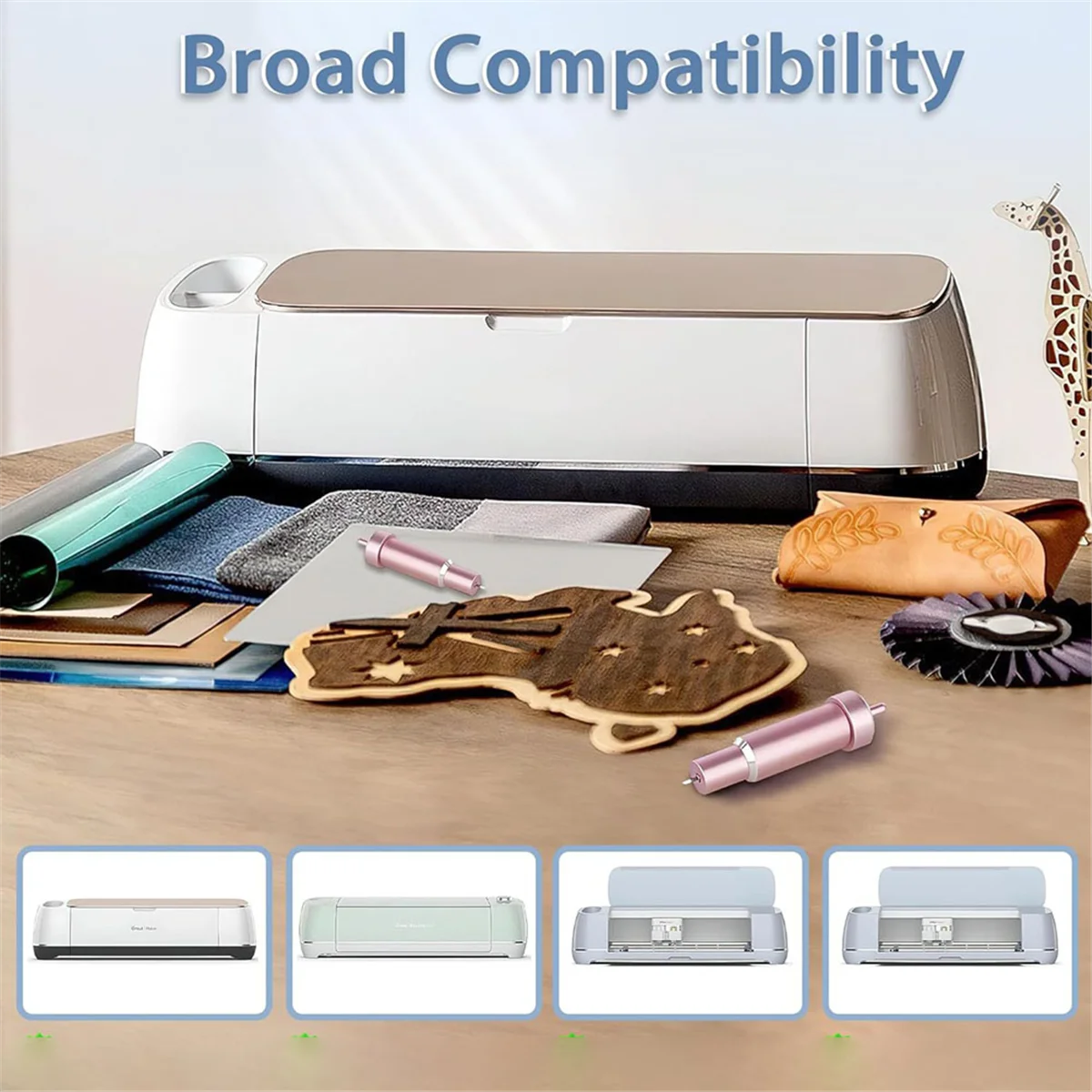 Лезвие для глубокой резки Cricut Maker 3/Maker/Explore 3/Air 2/Air/One/Venture 60 ° Deep Point и корпус