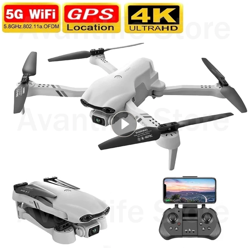 

Квадрокоптер F10, Wi-Fi, 25 минут полета, 2000 м, GPS