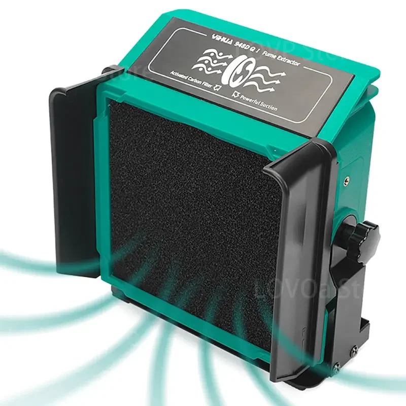 Электрический паяльник 948DQ для курения очиститель дыма вытяжной вентилятор