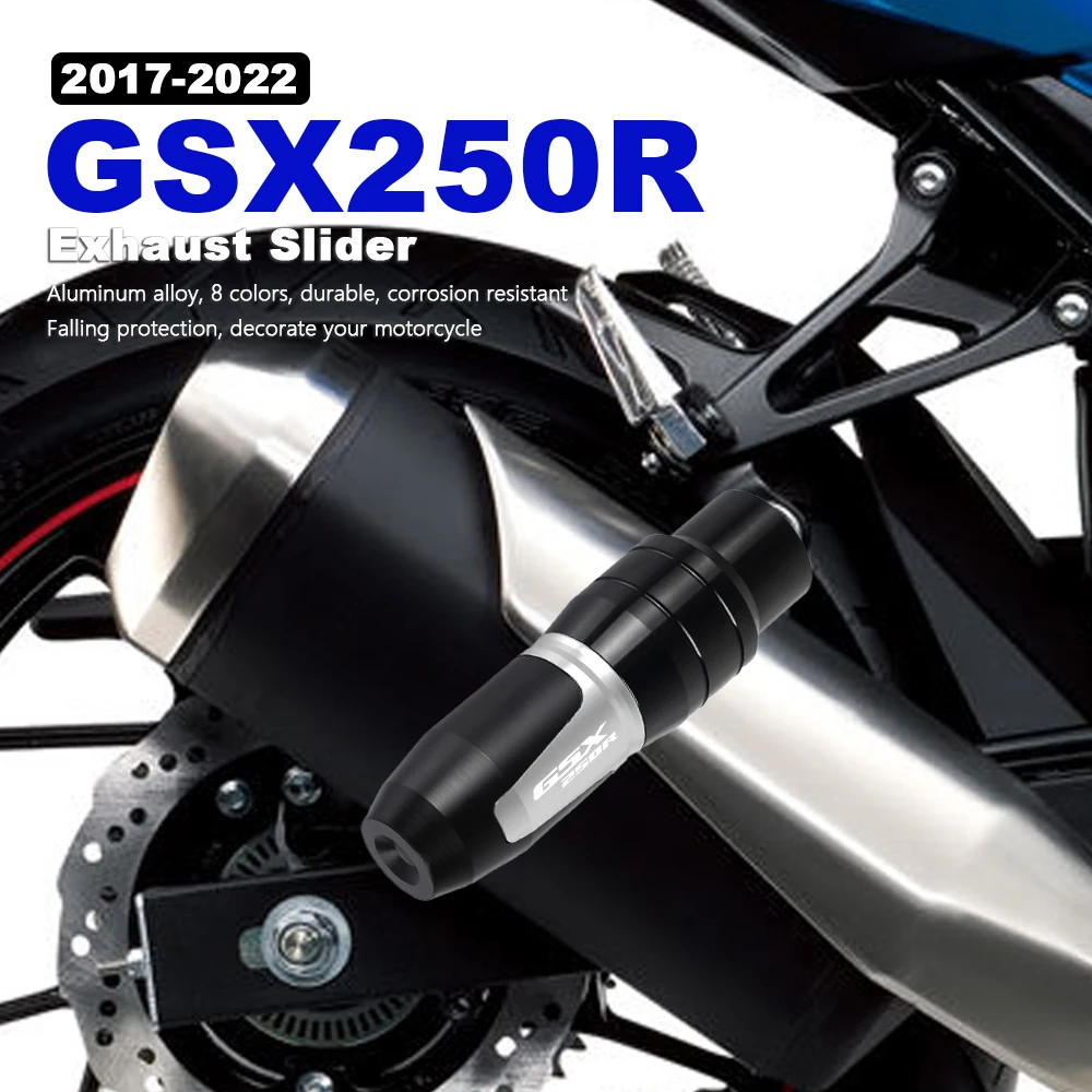 

Motorcycle Exhaust Slider GSX250R Crash Pad Protector For Suzuki GSX 250R 250 R 1250FA 1250 FA GSX1250FA 2011-2022 Accessories