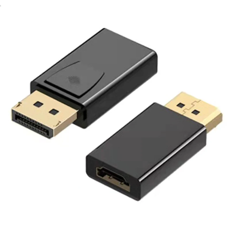 

DisplayPort to HDMI-compatible Adapter Converter 4K HD Video Converter Adapter 1080p Cable Adapter Video Audio For PC TV