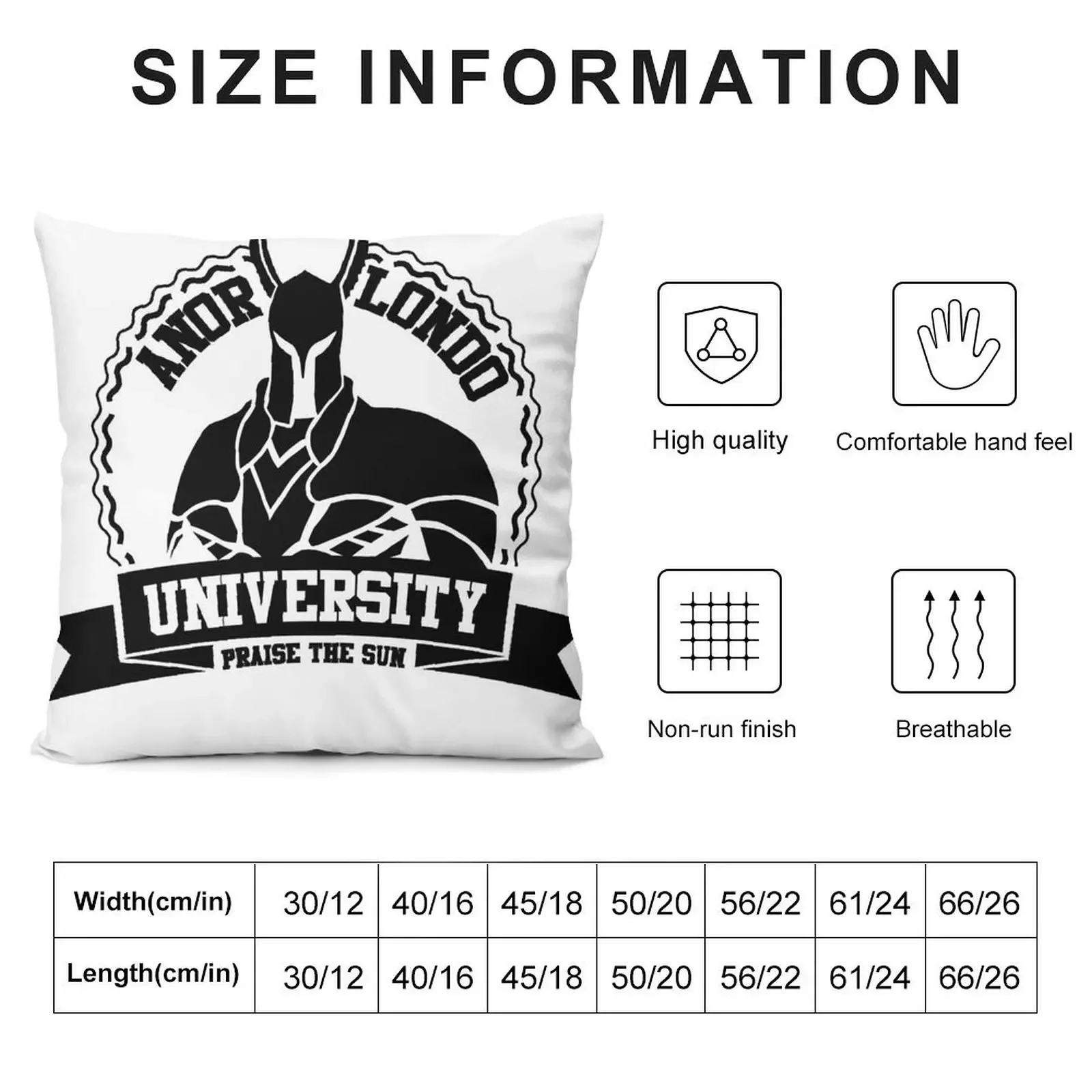 Подушка Anor Londo University предметы домашнего декора наволочки для подушек роскошные