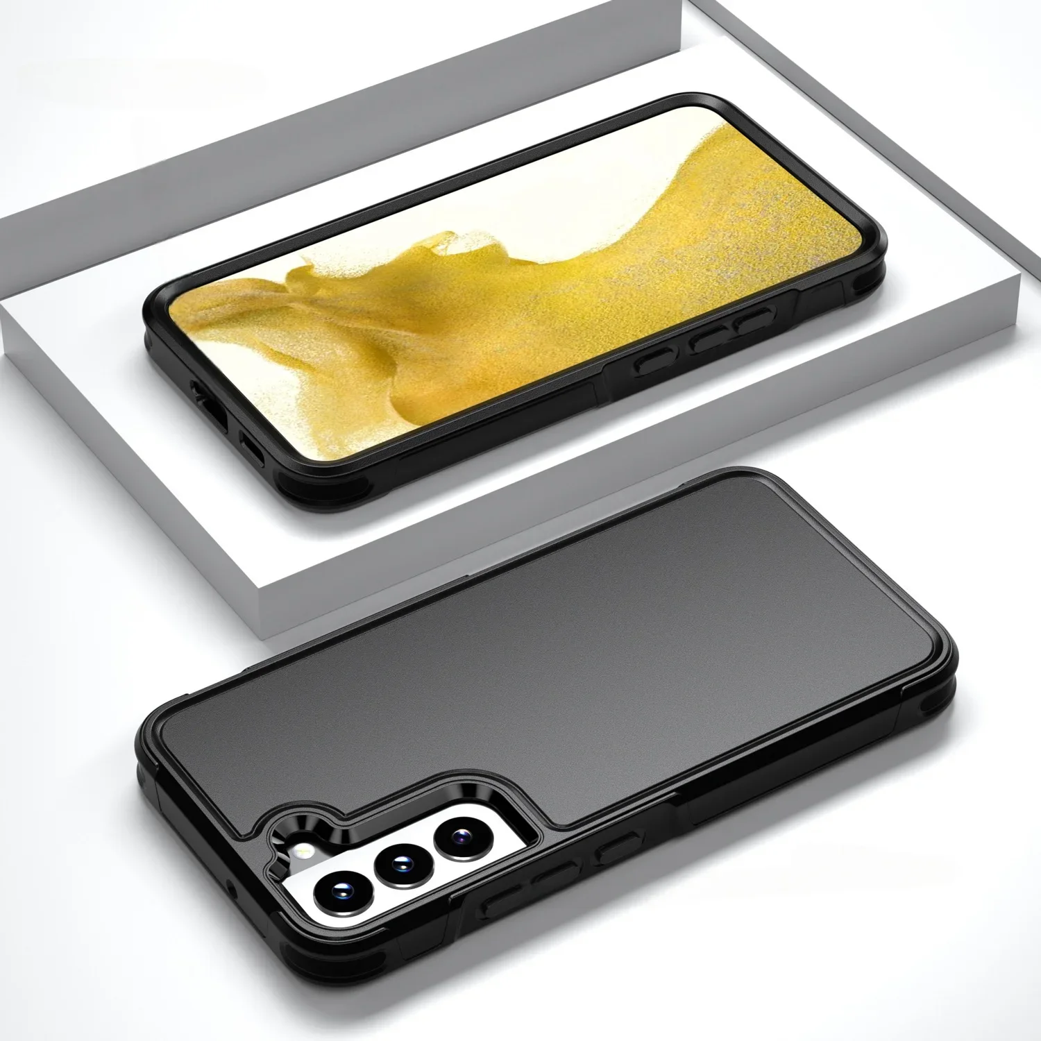 Сверхмощный защитный чехол для телефона Samsung Galaxy S24 Ultra Plus двухслойные жесткие