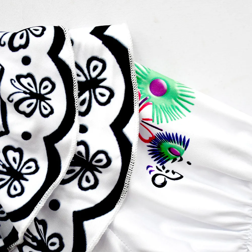 Костюм Мирабель для девочек с сумкой, серьгами и очками для карнавала на Хэллоуин.