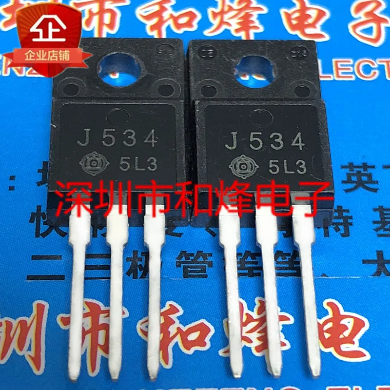 

30pcs original new J534 2SJ534 P pipe TO-220F - 60V - 18A