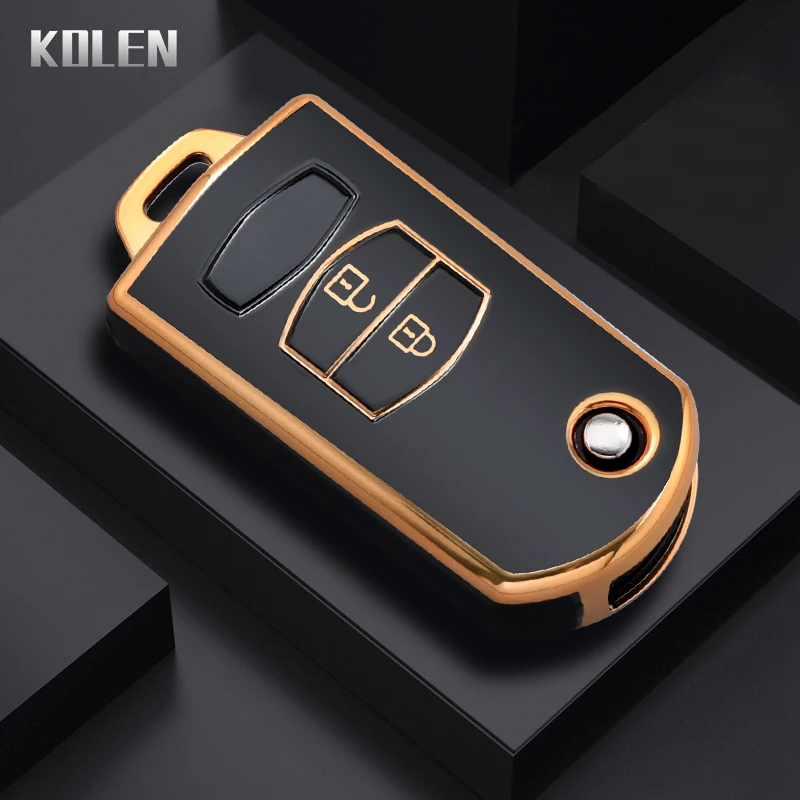 

Чехол для автомобильного ключа, из ТПУ, для Mazda 2 3 5 6 Alexa Atenza Demio BL BM GJ CX30 CX3