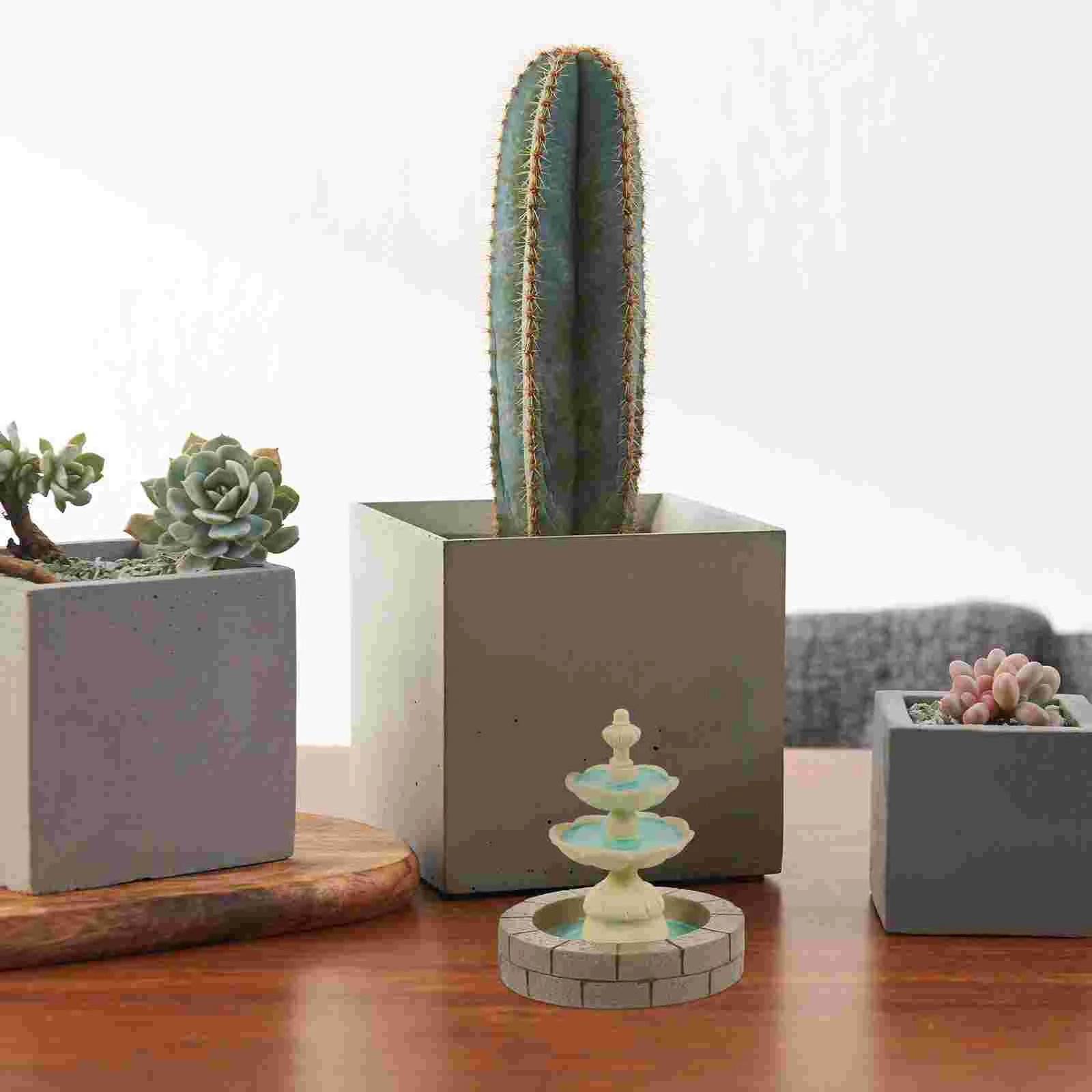 

Yard Decor Garden Accessories Landscape Decoration Mini Fountain Micro-landscape Ornament