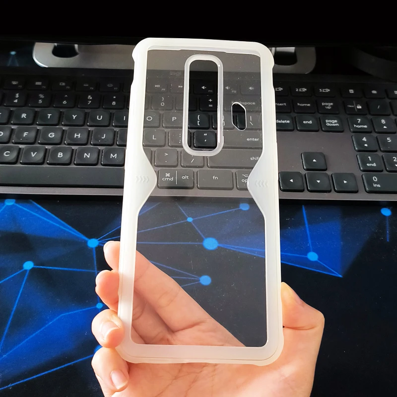 Чехол для Nubia Red Magic 7 противоударный чехол 7S HD защитная задняя крышка камеры