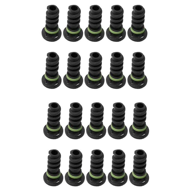 

Винтовая пробка для дренажа масла двигателя, пластмассовая пробка для Mercedes-Benz C63 AMG S550 S550E A0029902017 0029902017 (зеленый фартук), 20 шт.