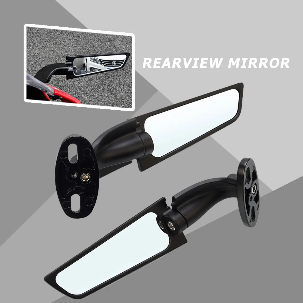 

Moto Adjustable Modified Wind Wing Rotating Rearview Mirrors For HONDA CBR600RR CBR650R F CBR1000RR CBR 250R 300R 400RR 500R