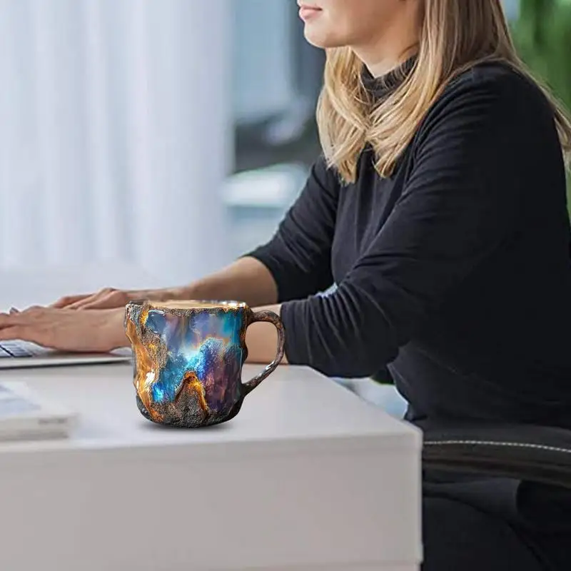 Хрустальные минеральные чашки элегантная декоративная минеральная кружка из