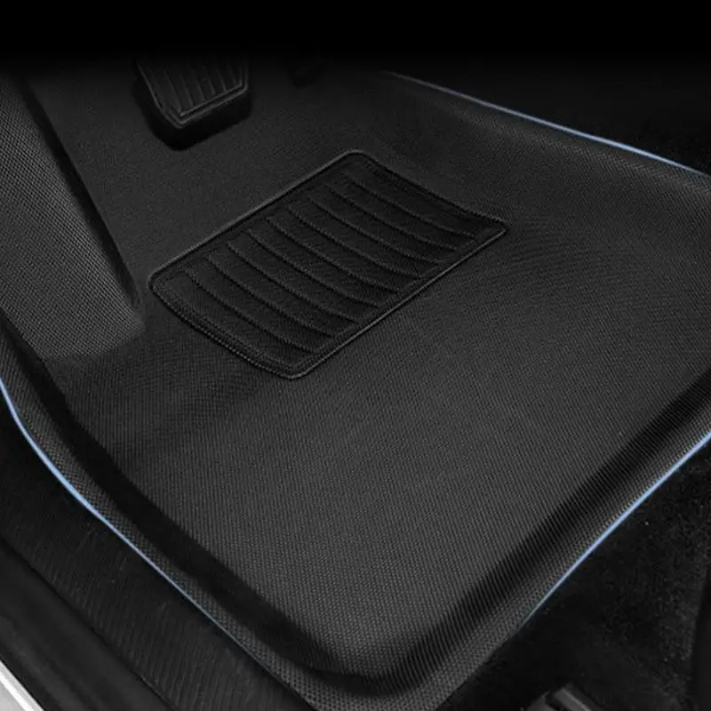 

Fully Surrounded Floor Mats For Tesla Model 3 Y 2023 Left Right Driving All Weather Anti-Slip Waterproof Car Mat Interior