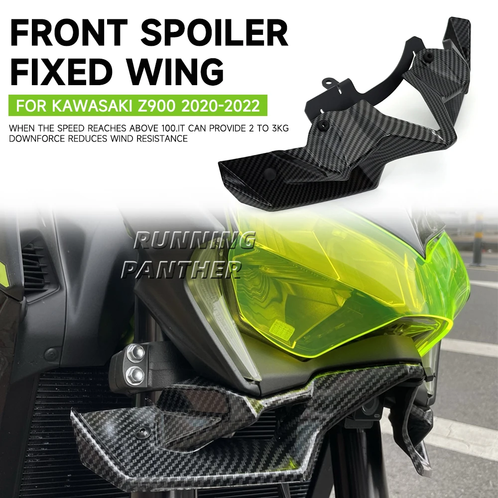 Для KAWASAKI Z900 Z 900 2020 2021 2022 мотоциклетный аксессуар передний спойлер крыло