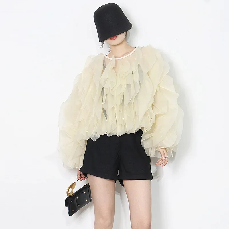 Европейская и американская модная женская рубашка 2025 новый дизайн однотонная с