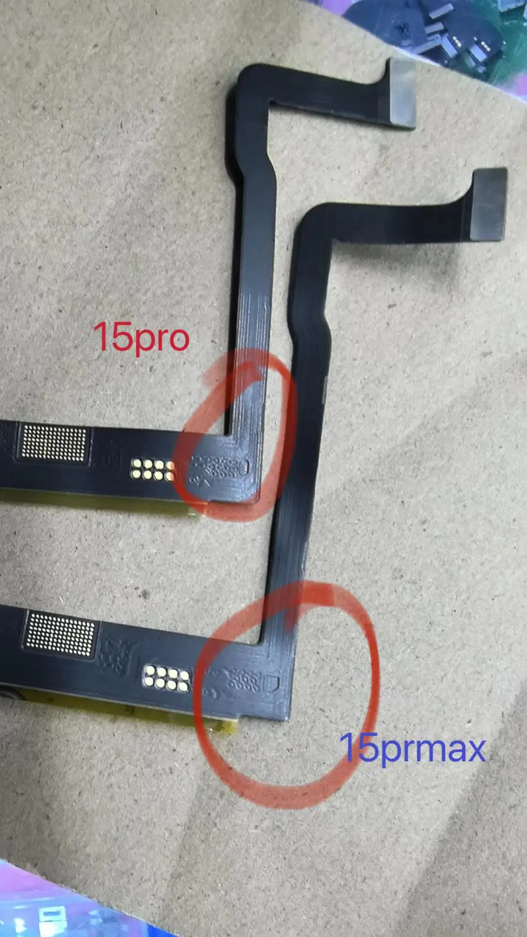 

5 шт., гибкий кабель для iPhone 12 13 14 15 Plus/Pro Max