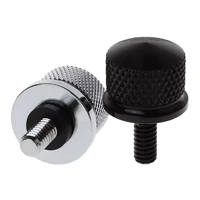 high quality blacksilver aluminum alloy seat bolt billet for street glide motorcycle accessories