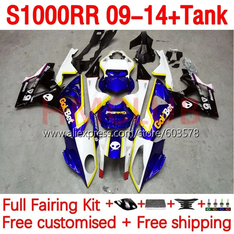 

+ Впрыск бака для BMW S 1000RR S1000 RR S1000RR синий черный 09 10 11 12 13 14 2009 2010 2011 2012 2013 2014 обтекатель 169No.14