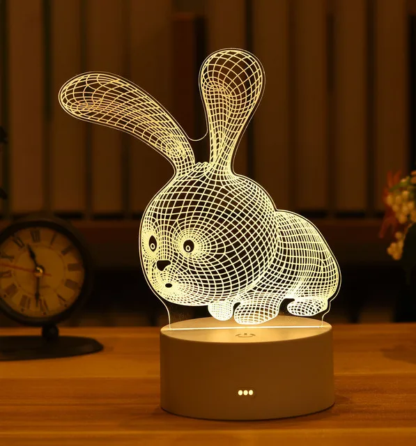 

Romantic Love 3D LED лампа PDQ