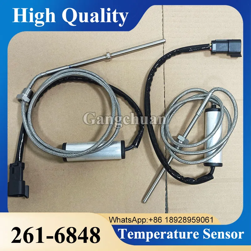 Датчик температуры выхлопа экскаватора 261-6848 2616848 для гусеницы cat 5130B запчасти
