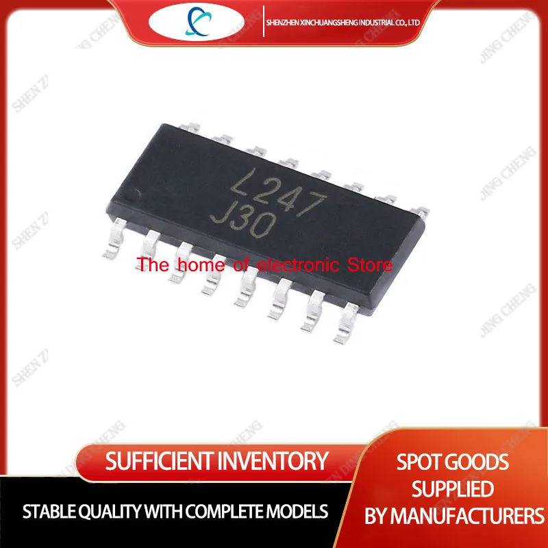 

10 шт LTV-247 LTV247 L247 оптоизолятор транзистор с выходом 3750Vrms 4 канала 16-SO