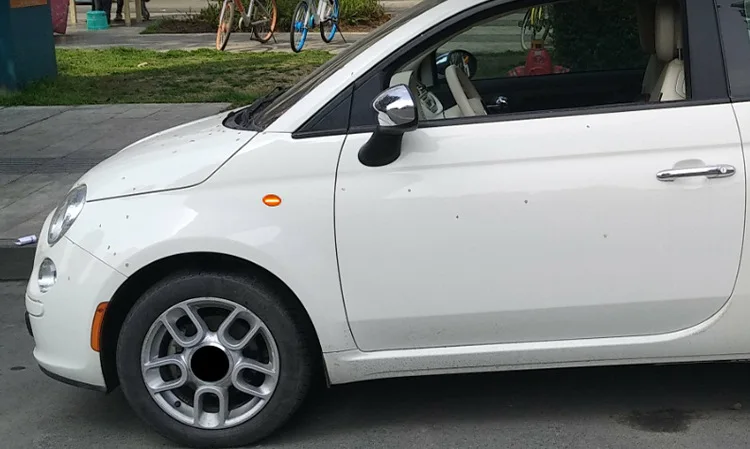 For 11-20 FIAT 500 500C Flowing Vane Lights Side Turn Fender