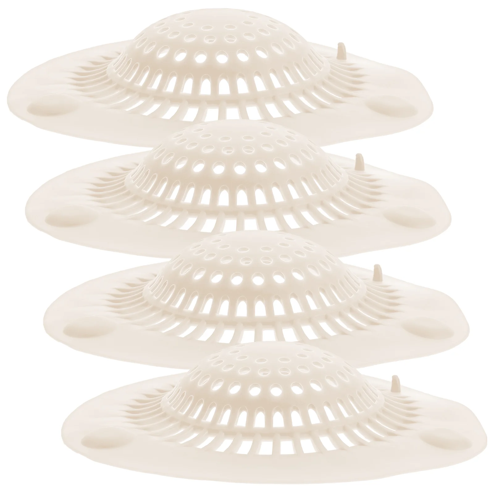 

4 Pcs Shower Drain Sticker Bath Filter Shower Drain Hair Bath Drain Cover Bathroom Floor Drain Sink Tub Hair Catcher