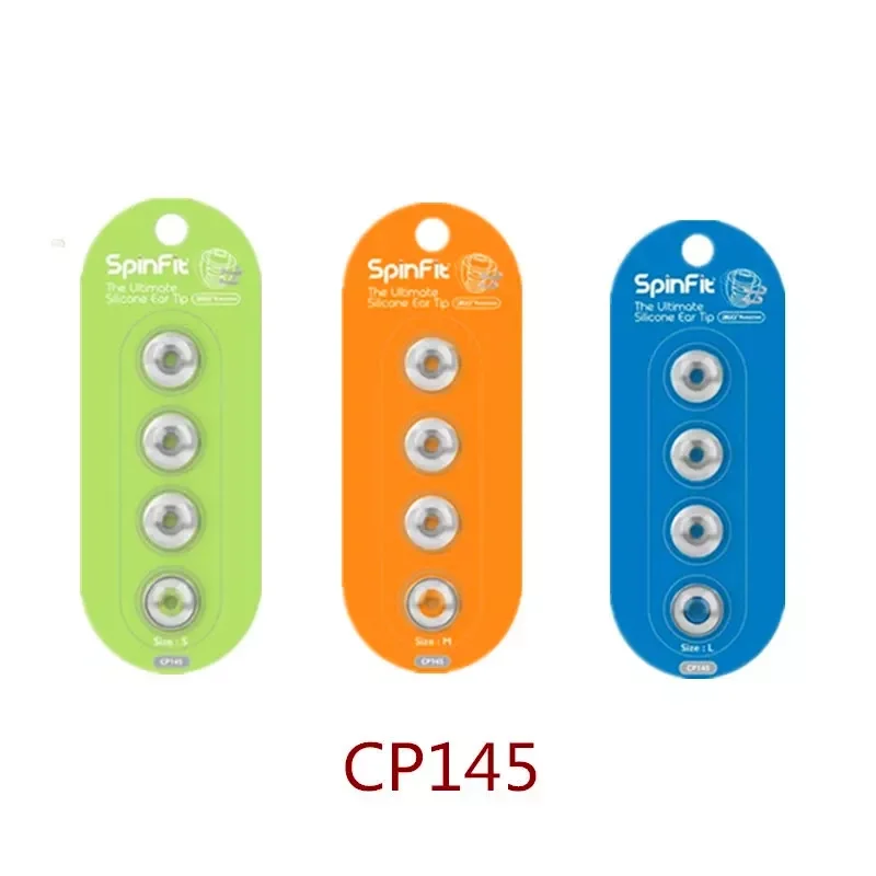 

SpinFit CP145 In-Ear Earphone Patented 360 Degree Free Rotation Ear Tips Silicone Eartip 4.5 mm Nozzle Dia CP100M CP800M