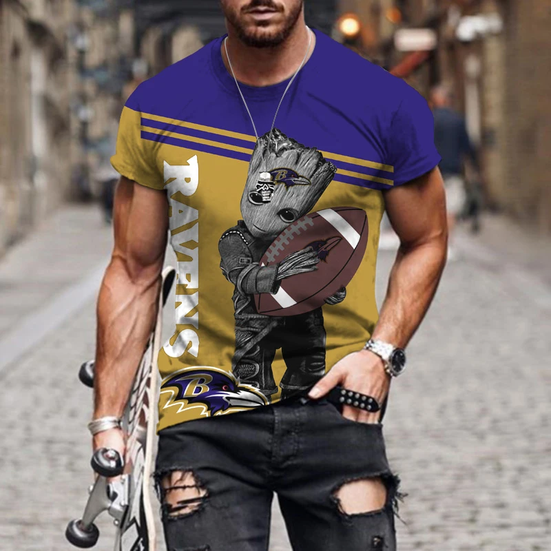 

Hot Sale 3D Printed Letter Print Men's T-Shirt Street Fashion Casual Short Sleeve Summer New O-Neck Oversized T-Shirt Top