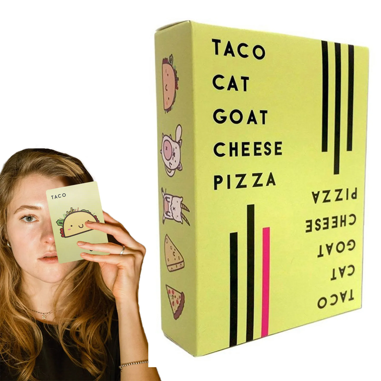

Taco Cat Goat Cheese Pizza Game Taco Cat Goat Cheese Deck Game Game Of Cards And Speed Card Games For Adults Teens & Kids
