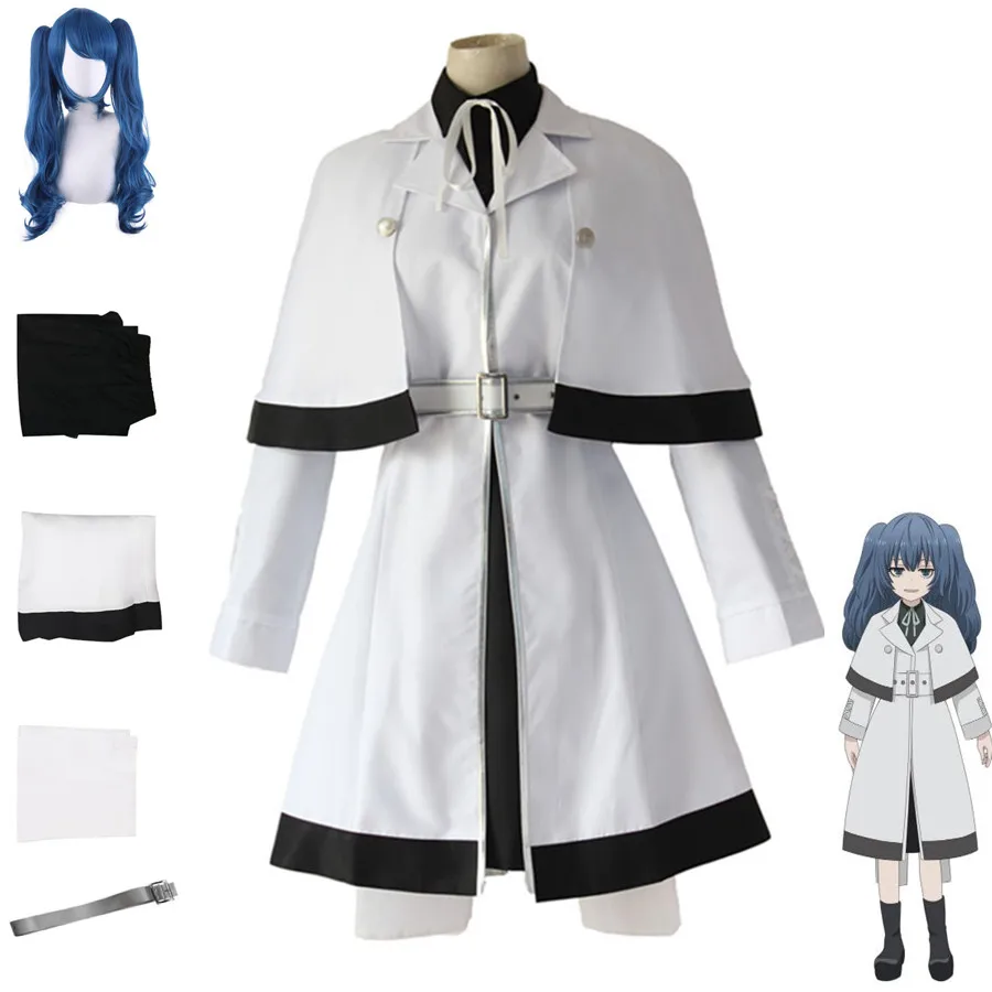 

Аниме Токийский Гуль Yonebayashi Saiko маленький талант косплей костюм белый ветровка пальто парик мужчина женщина Хэллоуин Карнавальный Костюм