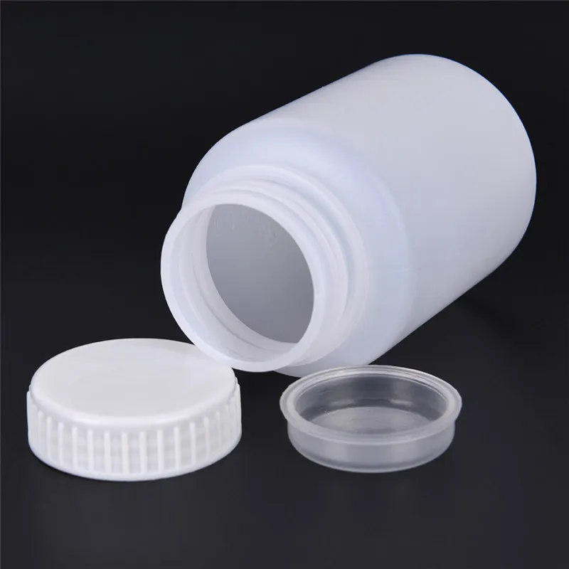 

2Pcs 100ml Transparent Plastic Cylindrical Chemical Storage Reagent Bottles For New Laboratory Teaching Supplies