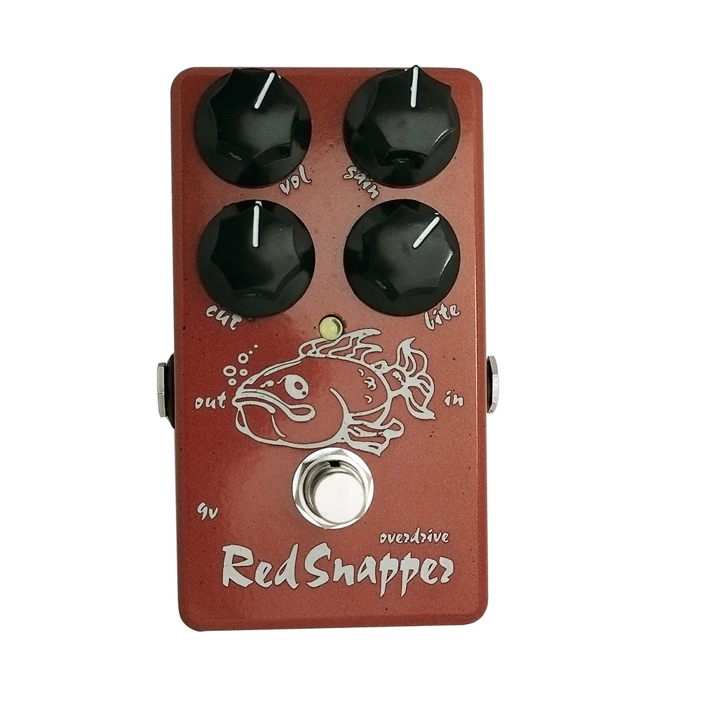 Фото Red Snapper Overdrive, гитарные педали, ручная работа №2