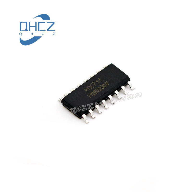 

10pcs HX711 SMD SOP-16 electronic scale IC analog-to-digital conversion chip ADC New and Original IC chip In Stock