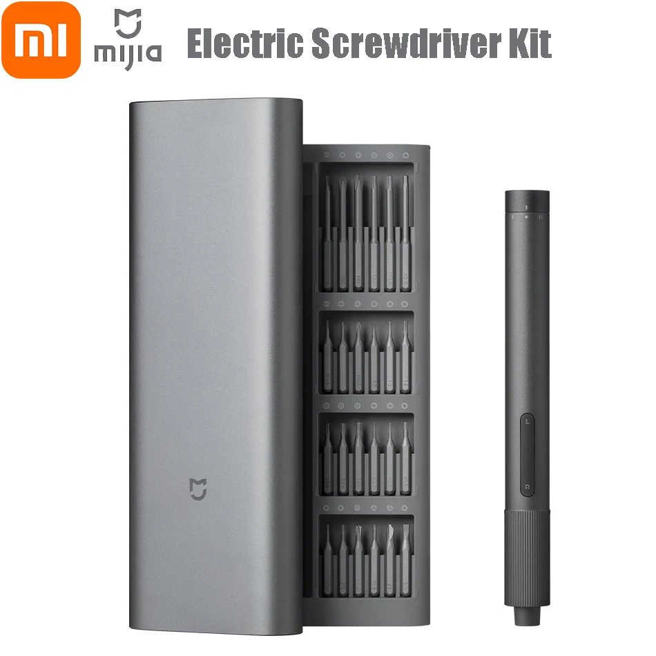 

Набор электрических прецизионных отверток Xiaomi Mijia, отвертка с 2-мя зубчатыми насадками типа C, из стали S2, инструмент для ремонта Iphone, ноутбука
