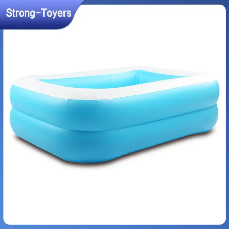 

Hot Saling Inflatable Kids Air Cushion Swimming Pool Kid Home Thickened Bubble Bottom Double-layer PVC Baby Water Fun Play