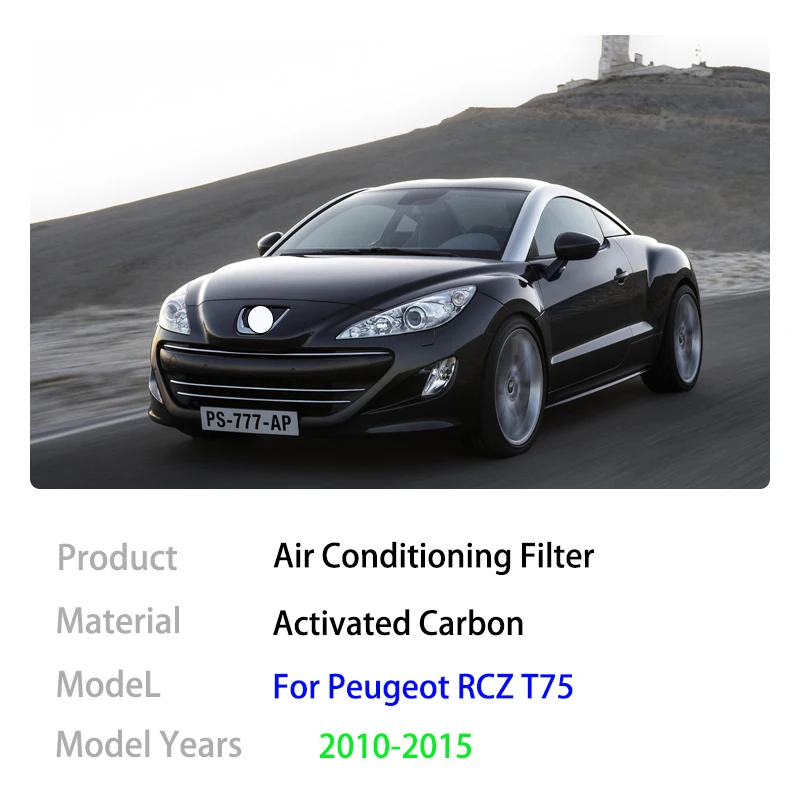 Фильтр кондиционера для Peugeot RCZ T75 308 2010 2011 2012 2013 2014 2015 6447.KL 6447.NT автомобильные