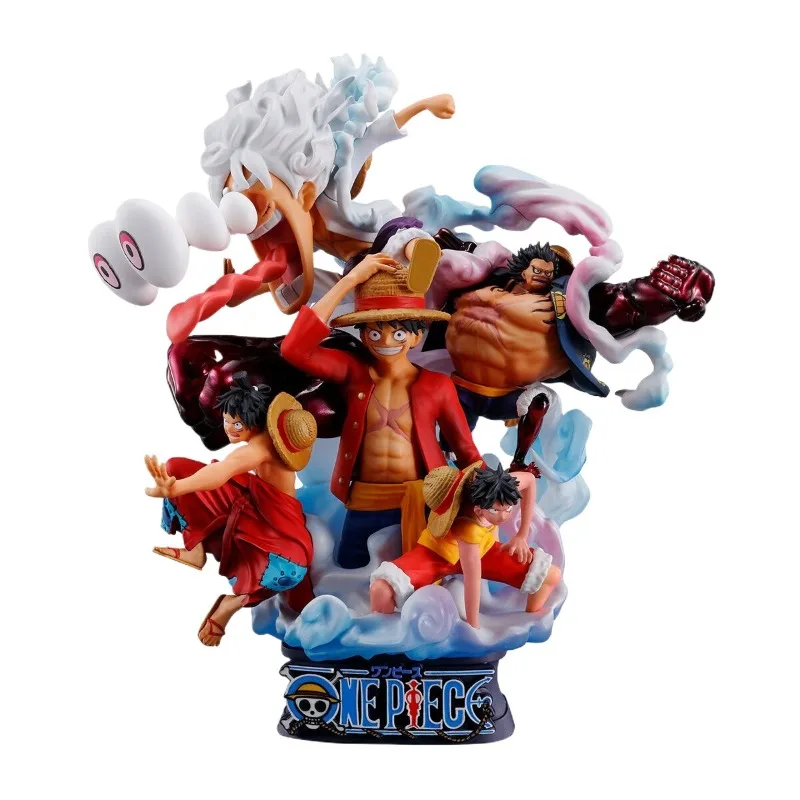 Фото В наличии: Оригинальная фигурка MegaHouse One Piece Monkey D. Luffy Puchirama DX Log Box Re Birth 02 Luffy Special — коллекционная модель по аниме/мультфильму №2