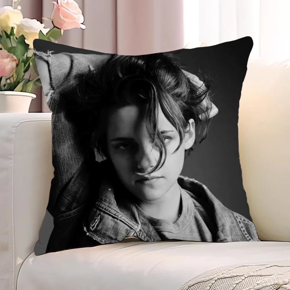 K-Kristen StewartS Плюшевые Наволочки - Декоративная Квадратная Наволочка Для Кровати 40x40