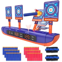 for nerf guns bullets shooting target 4 modes digital scoring auto reset target kid shooting game toys for kids 2 to 4 years old