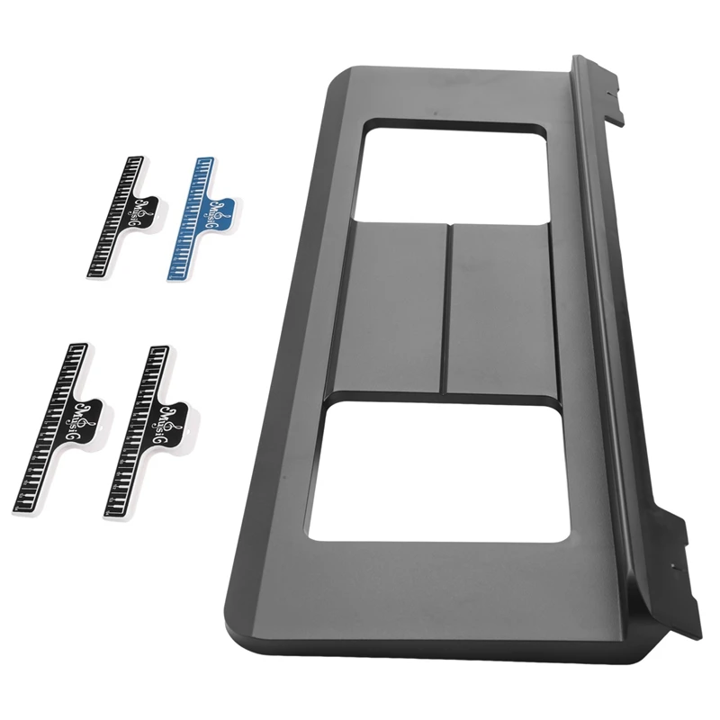 

2X Музыкальная подставка, совместимая со множеством моделей музыкальной клавиатуры Yamaha, подставка для клавиатуры с 8 музыкальными клипсами