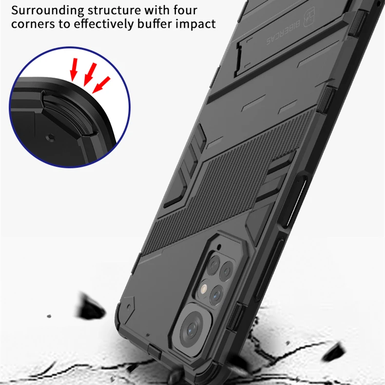 For Xiaomi Redmi Note 11S Case Protective For Redmi Note 11S Cover Armor Silicone Invisible Phone Holder Cover Redmi Note 11 Pro